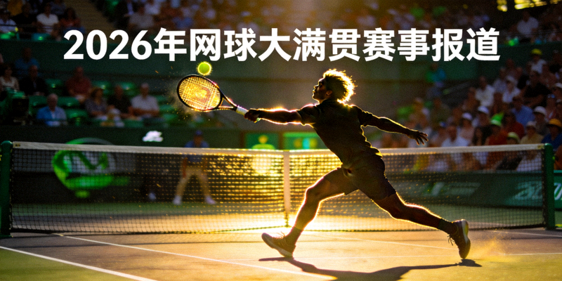 2026年网球大满贯赛事报道：网球运动员发球动作